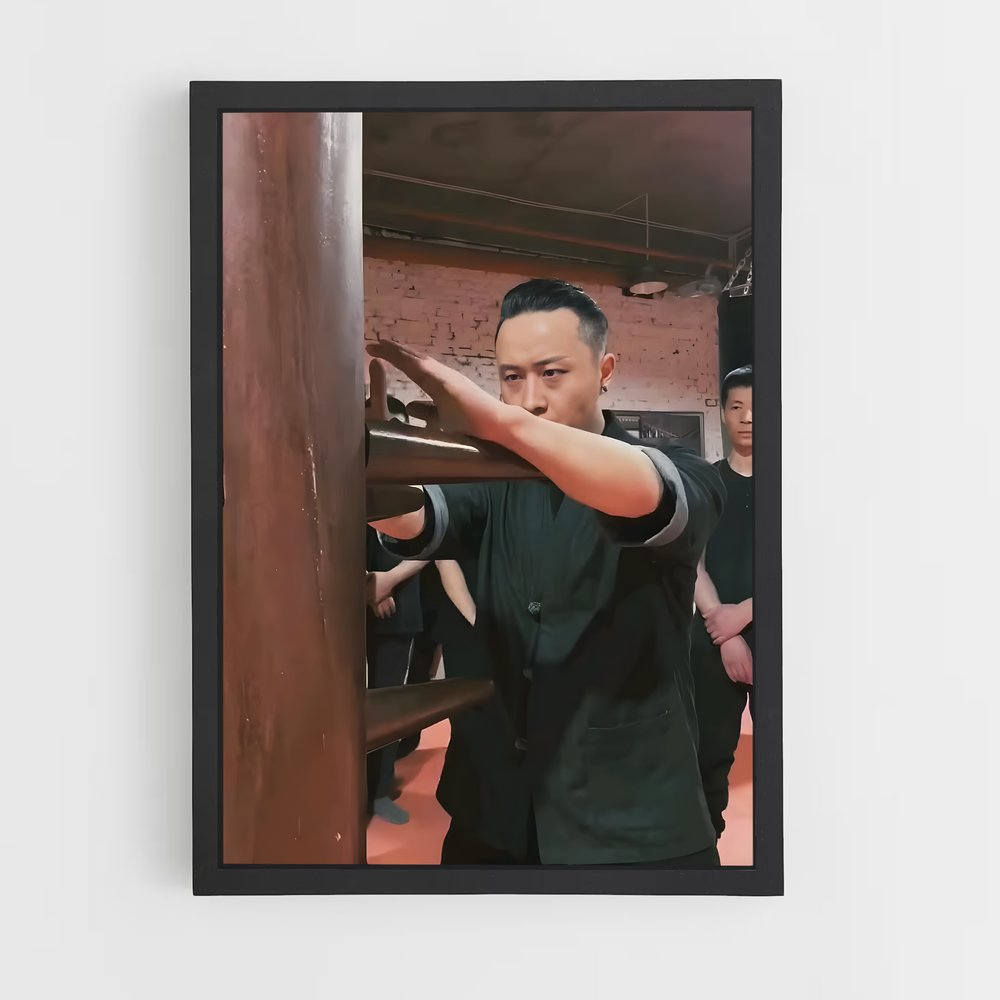 Poster Maître de Wing Chun (vue 2)